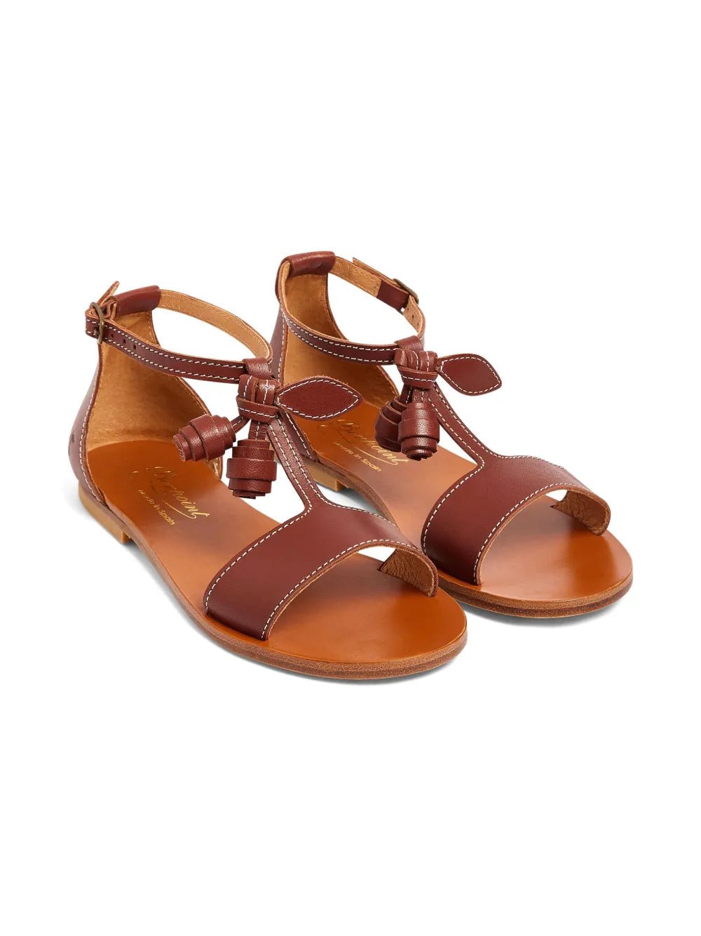 Elmas Sandals - Chestnut - Posh New York