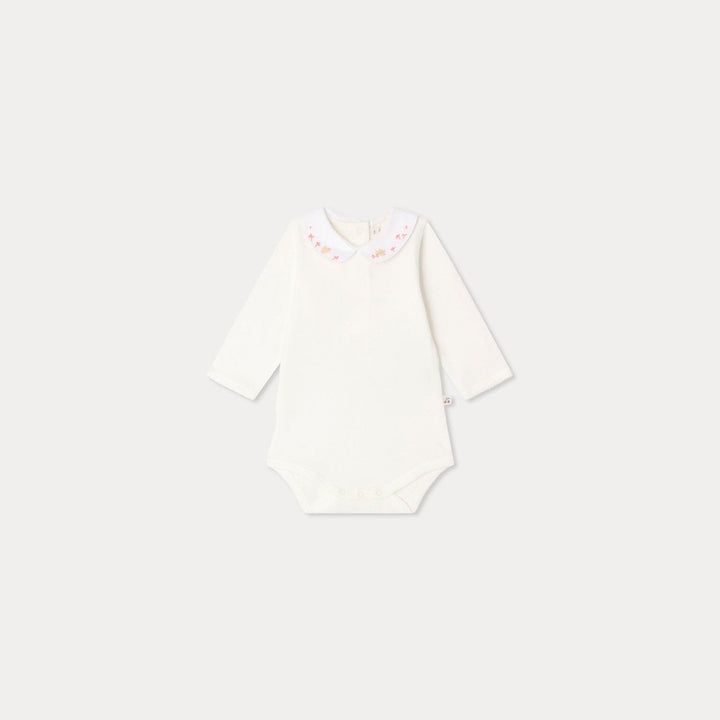 Embroidered - Collar Body - Blanc Lait 002 - Posh New York