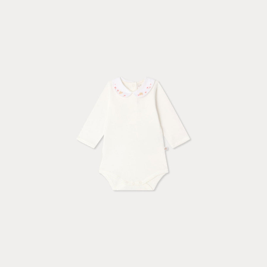 Embroidered - Collar Body - Blanc Lait 002 - Posh New York