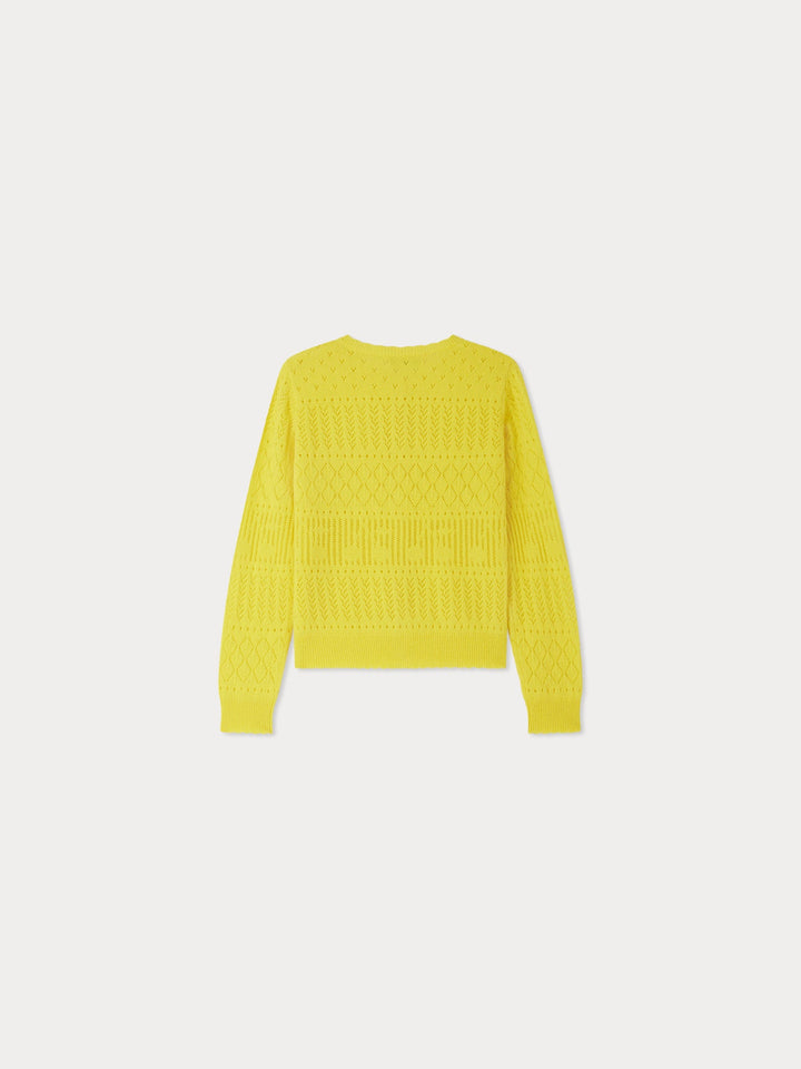 Enza Cardigan - Yellow Lemon - Posh New York