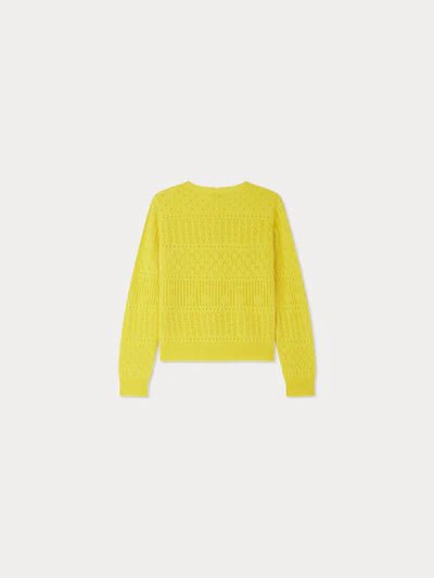 Enza Cardigan - Yellow Lemon - Posh New York