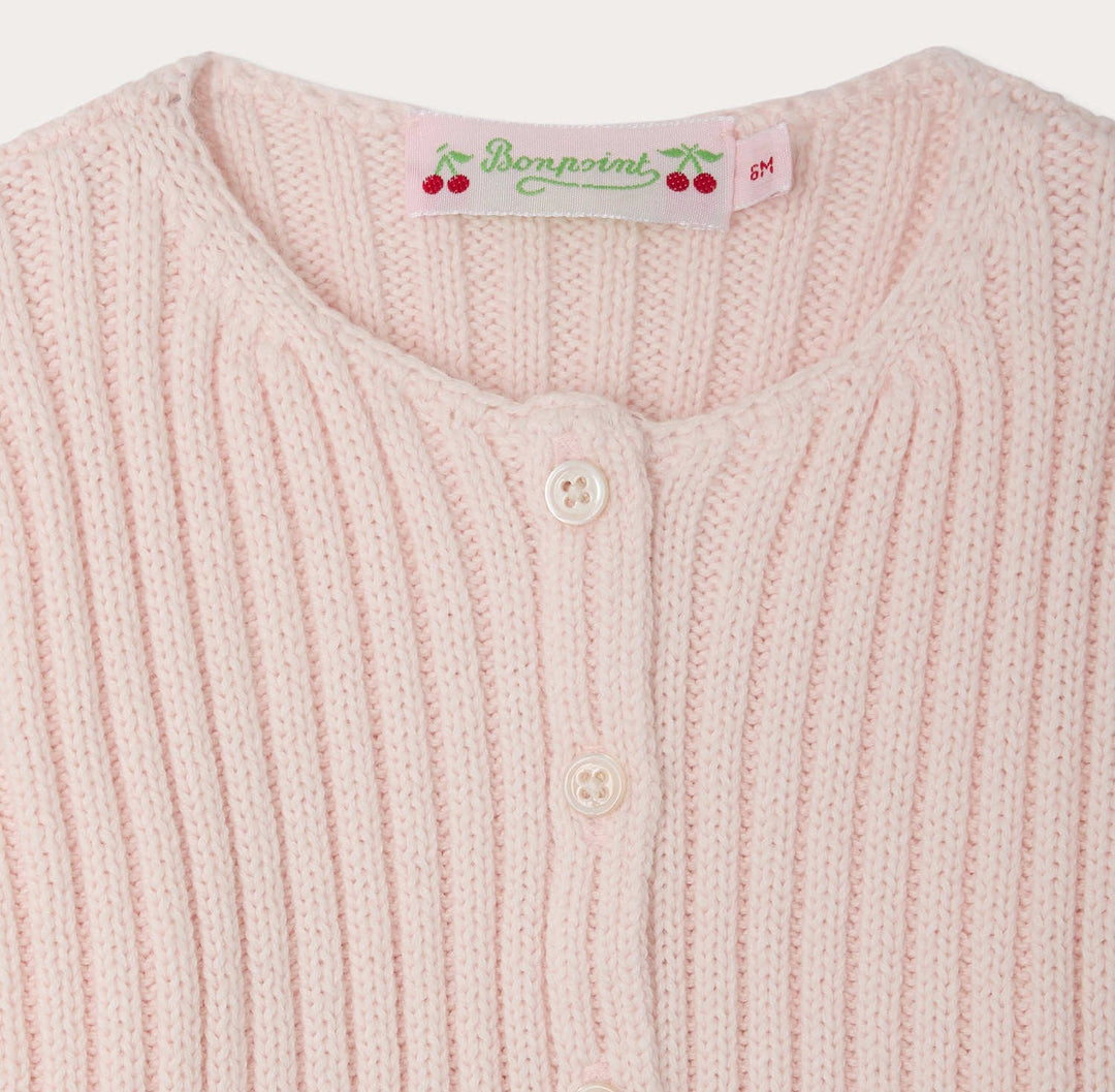 Esil Rose Cardigan - Rose Poudre 025A - Posh New York