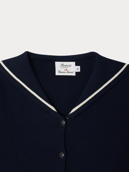 Esplanade Cardigan - Navy - Posh New York