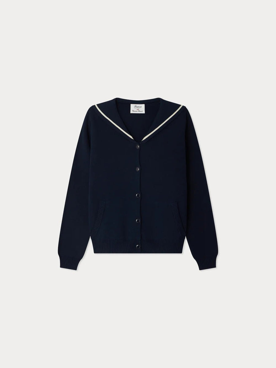 Esplanade Cardigan - Navy - Posh New York