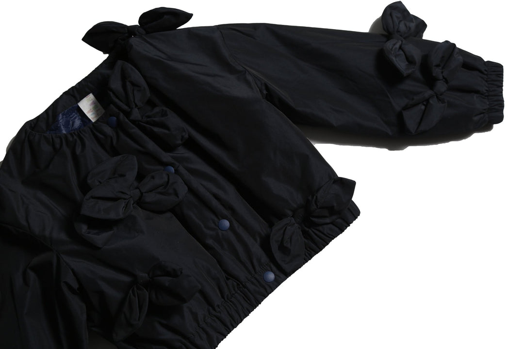 Estrella Bow Embellised Bomber - Sapphire - Posh New York