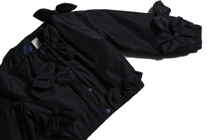Estrella Bow Embellised Bomber - Sapphire - Posh New York