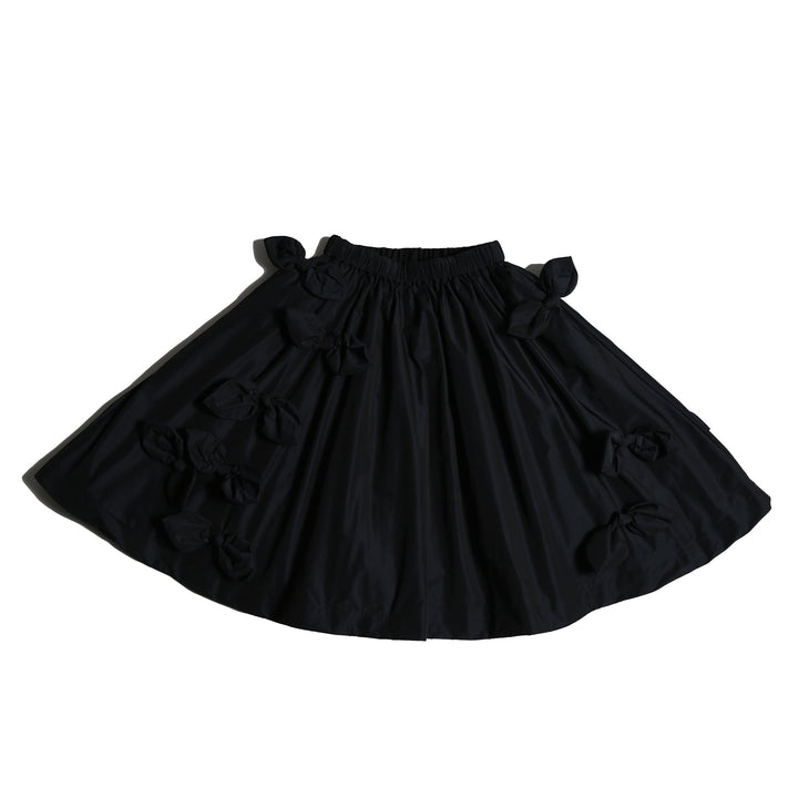 Estrella Bow Embellished Skirt - Sapphire - Posh New York