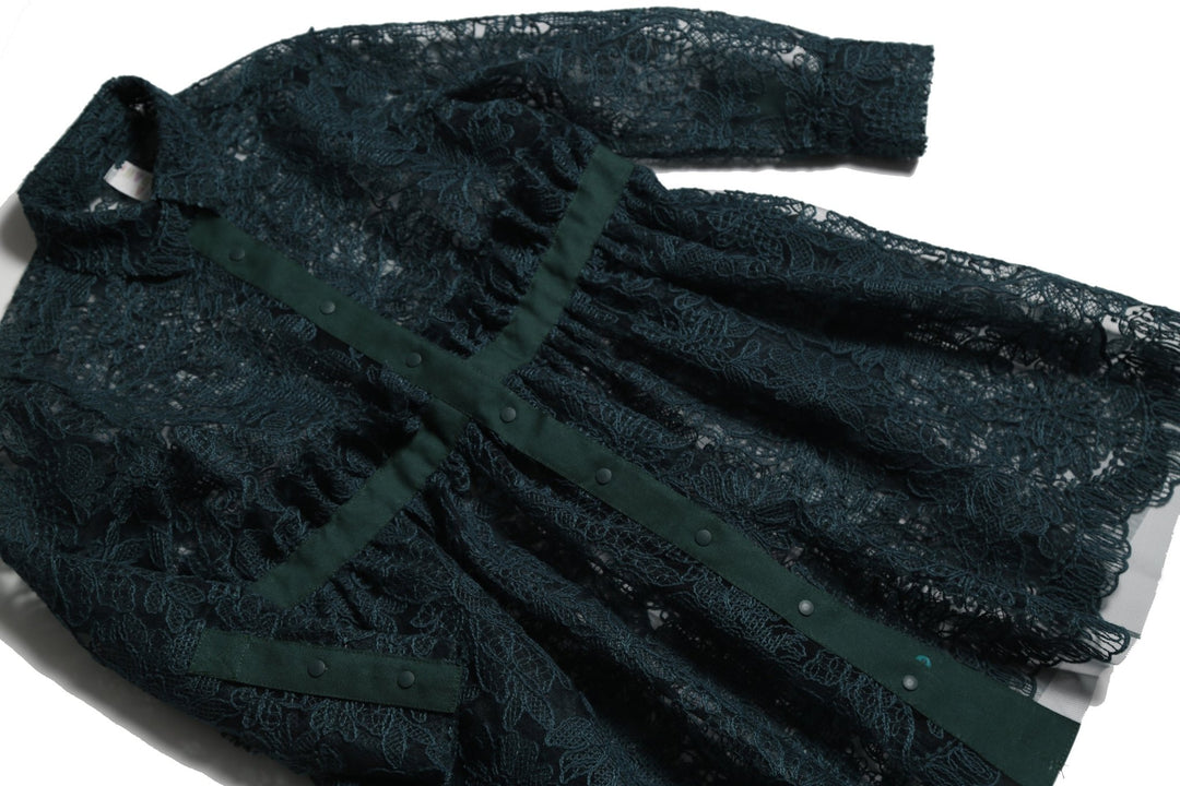 Estrella Ruffled Frock - Cactus - Posh New York