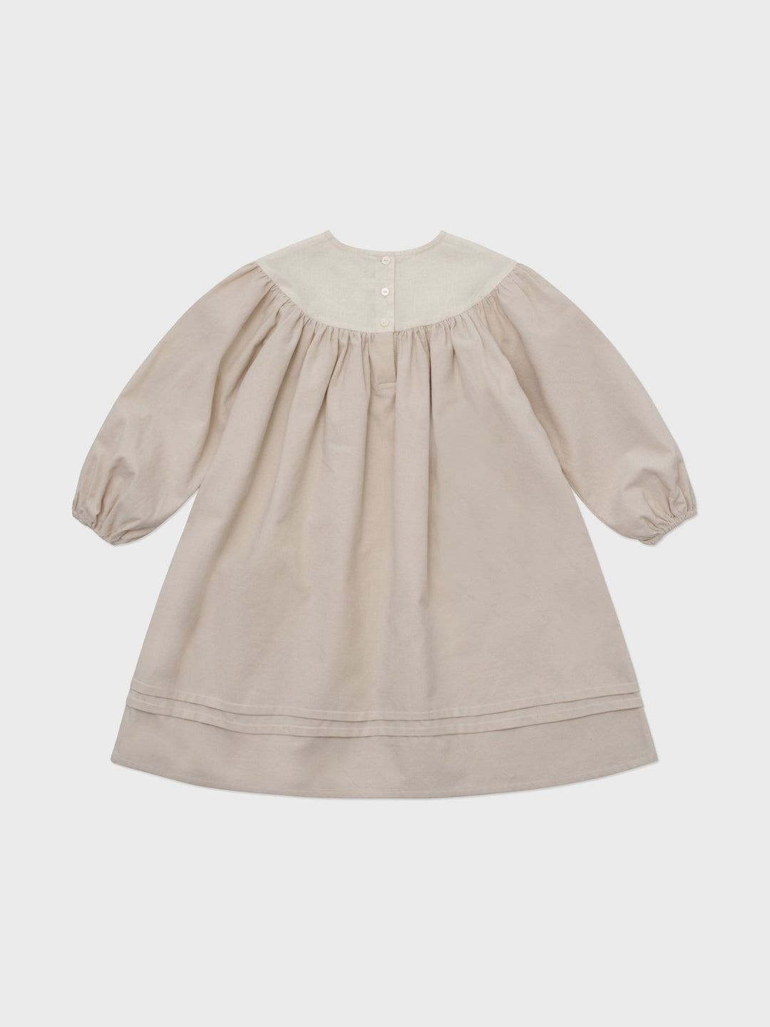 Eudia Corduroy Dress - Beige - Posh New York