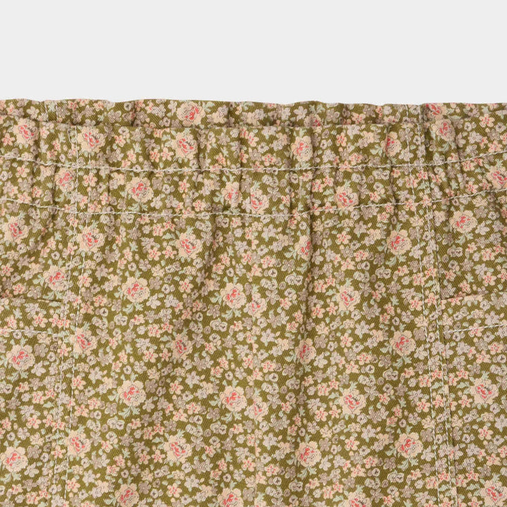 Evera Floral Shorts - Fl Olive 542C - Posh New York