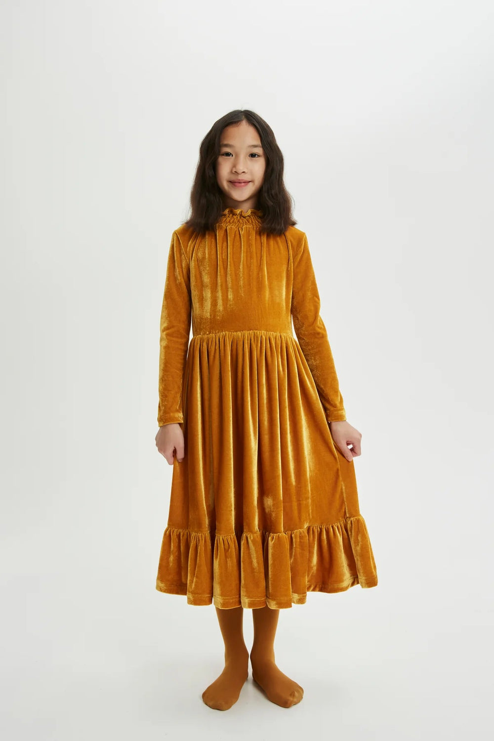 Everything But the Girl Dress - Turmeric - Posh New York