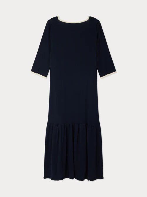 Exemple Wool Dress - Navy - Posh New York