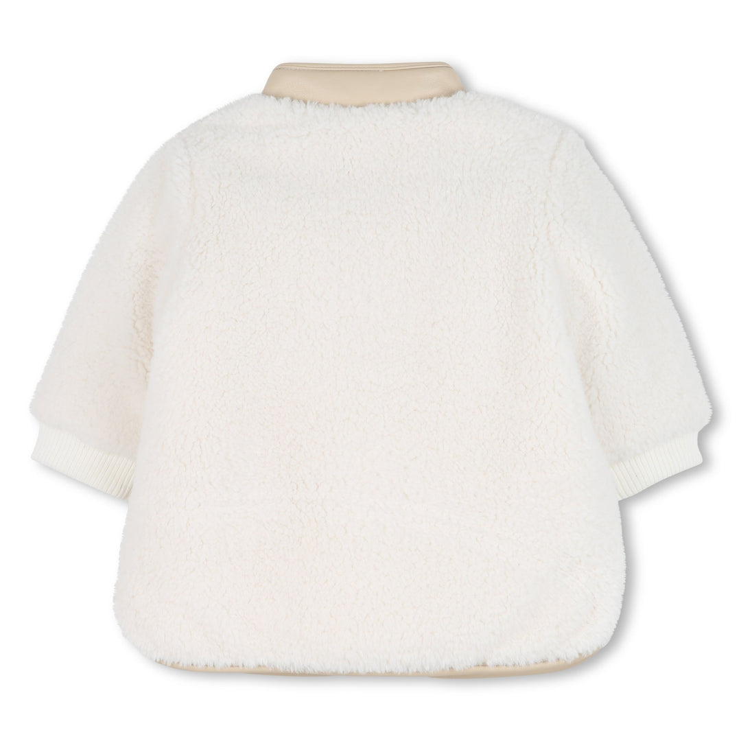 Faux Sherling Coat - Off White - Posh New York