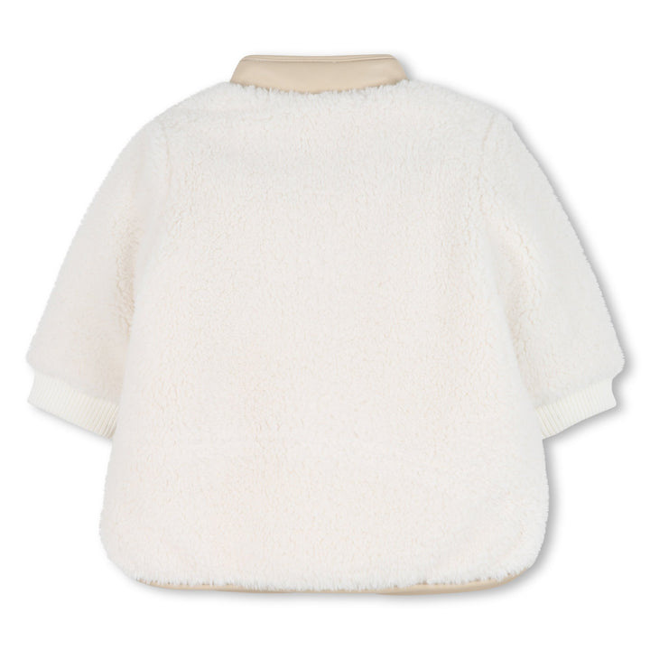 Faux Sherling Coat - Off White - Posh New York