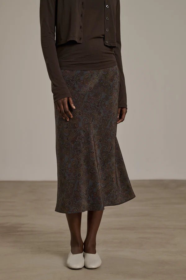 Fever Skirt - Grey/Brown - Posh New York