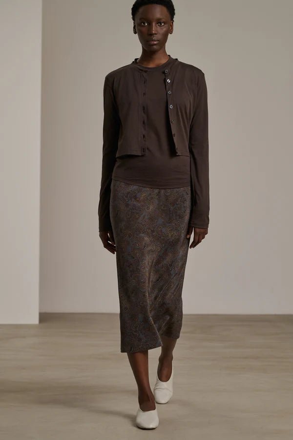 Fever Skirt - Grey/Brown - Posh New York