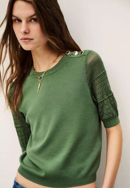 Ficelle Sweater - Vert - Posh New York