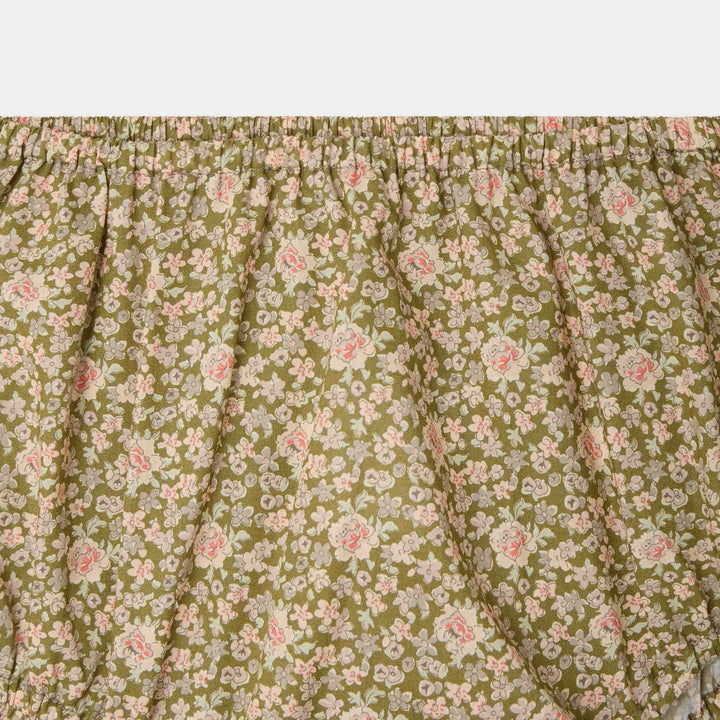 Fleurs Dress Bottoms - Fleurs Tilleul 542 - Posh New York