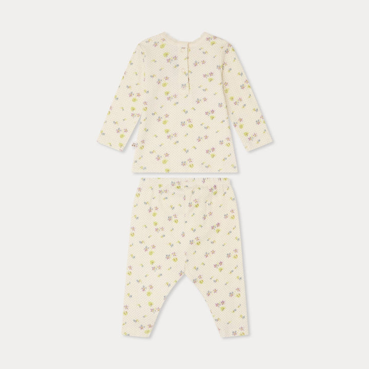 Floral 2 Piece - FL Mauve Grise 556B - Posh New York