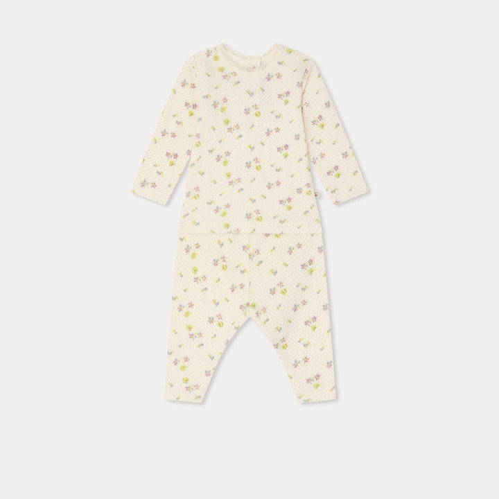 Floral 2 Piece - FL Mauve Grise 556B - Posh New York