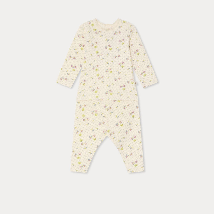 Floral 2 Piece - FL Mauve Grise 556B - Posh New York