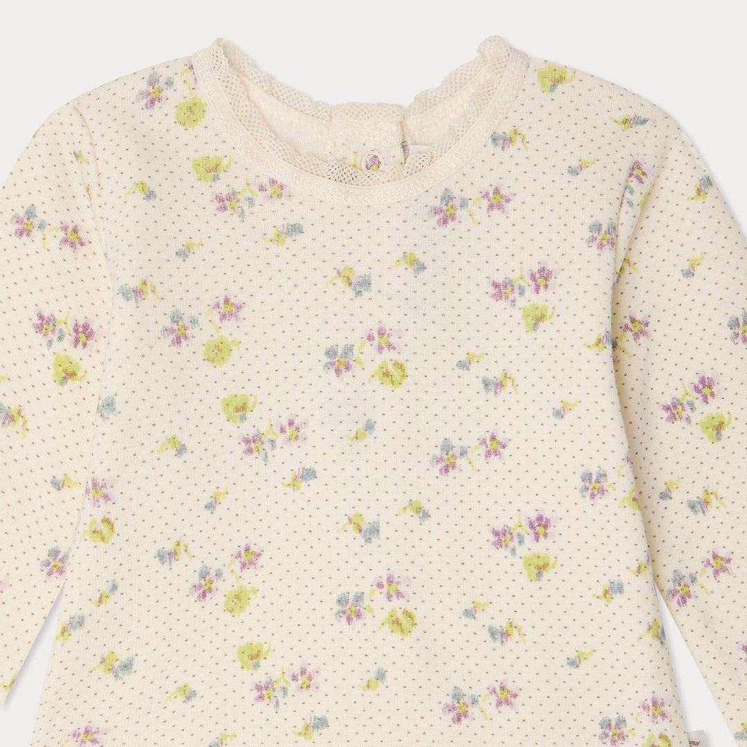 Floral 2 Piece - FL Mauve Grise 556B - Posh New York