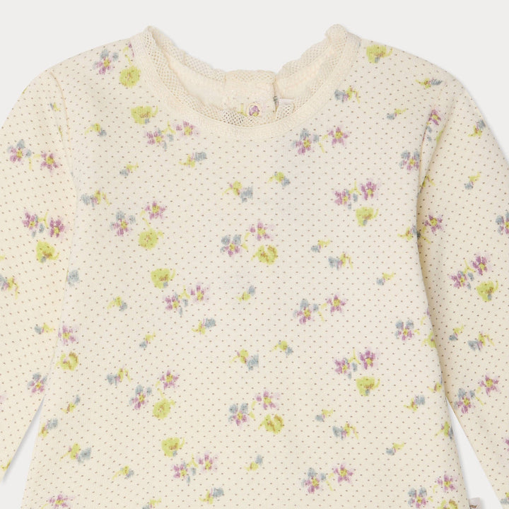 Floral 2 Piece - FL Mauve Grise 556B - Posh New York