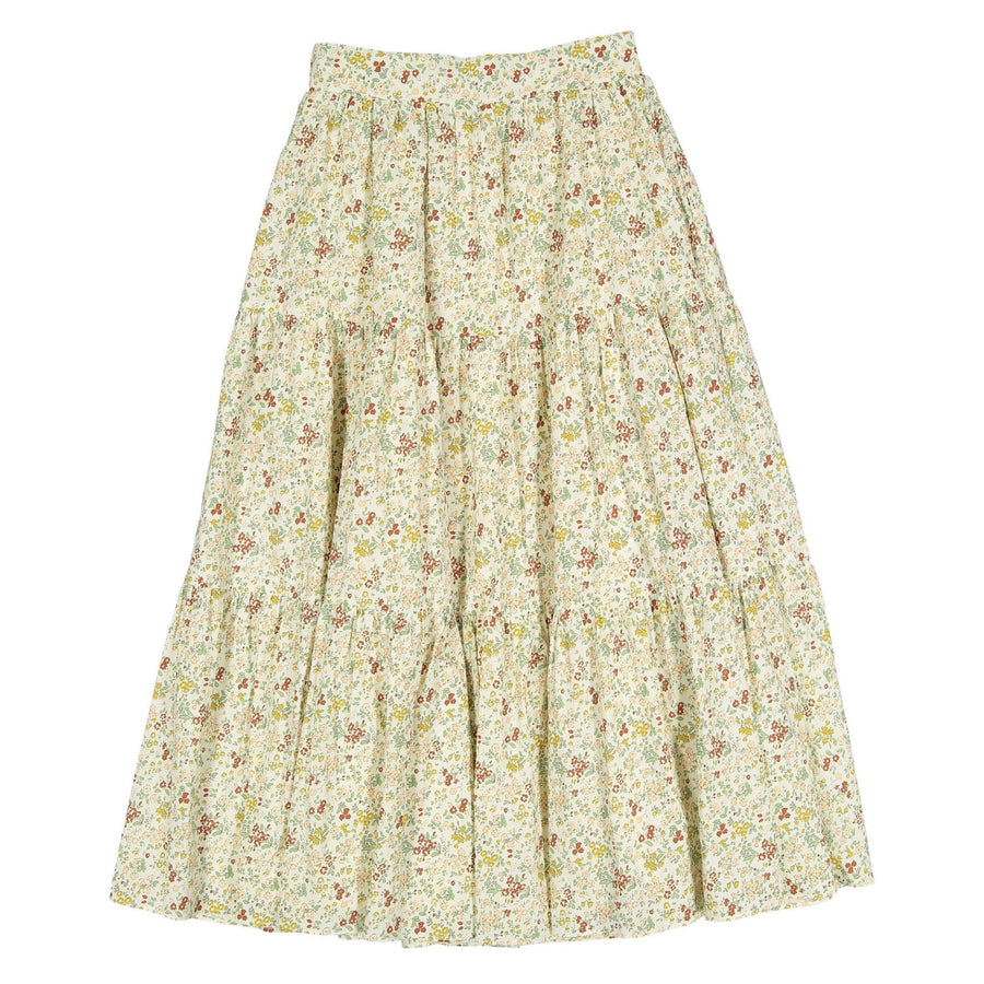 Floral Print Skirt - Floral - Posh New York