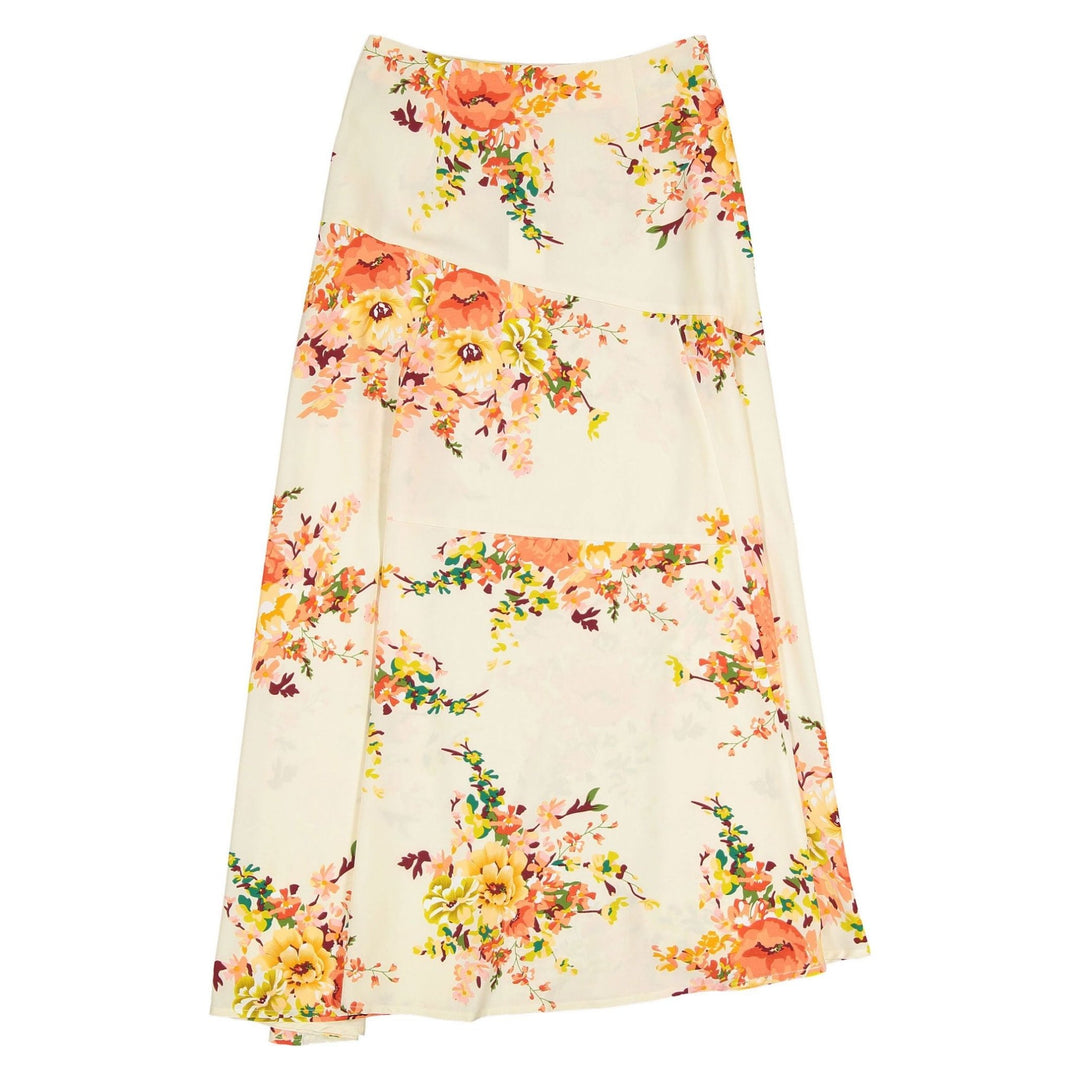 Floral Print Skirt - Floral - Posh New York