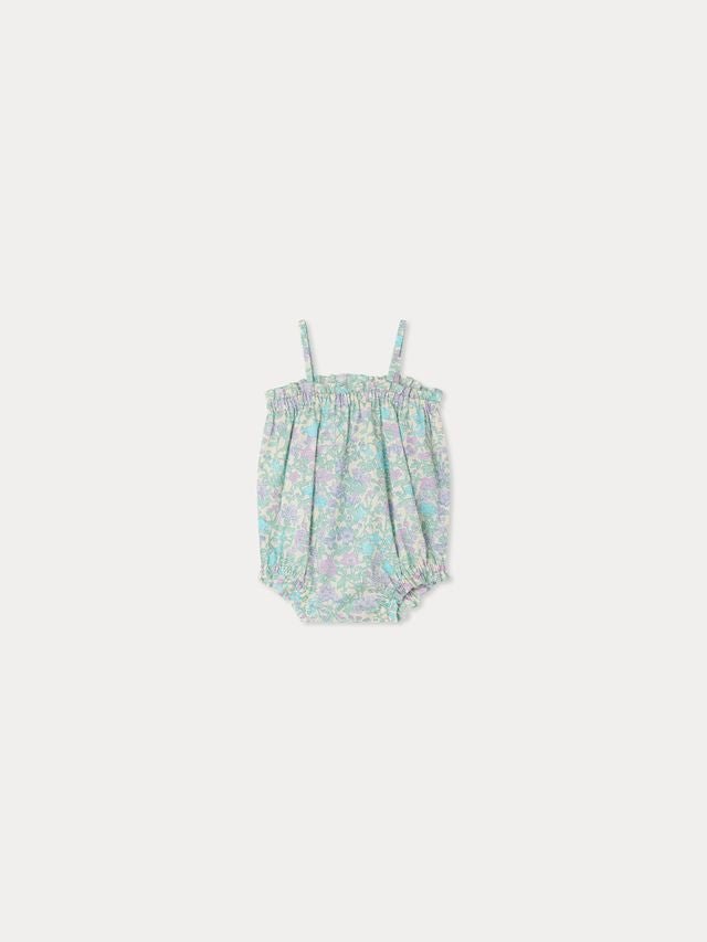 Floral Romper - Parme Clair 556 - Posh New York