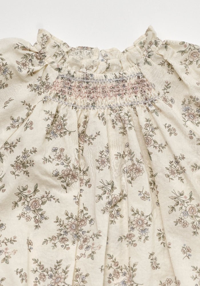 Floral Romper - Vintage Pink - Posh New York