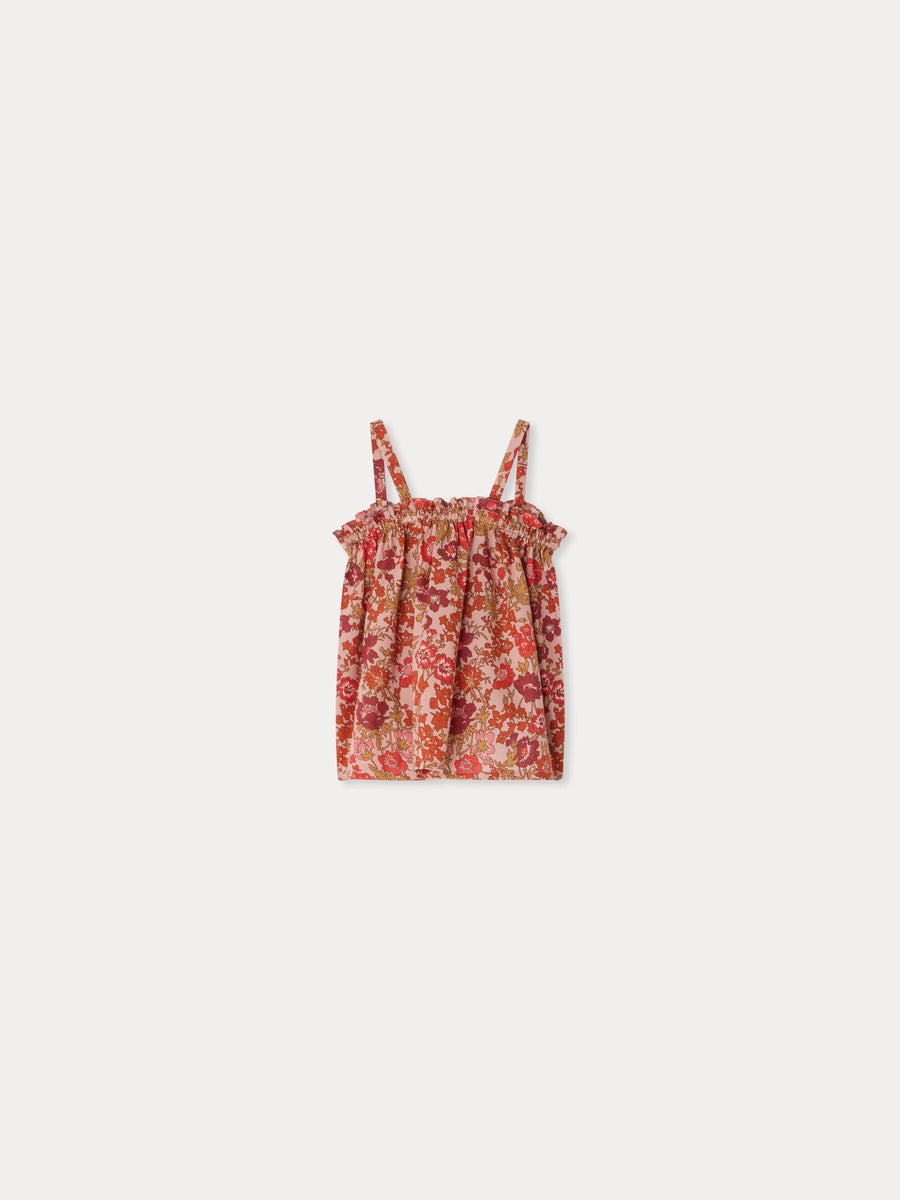 Floral Rose Tank - Fleurs Rose 520 - Posh New York