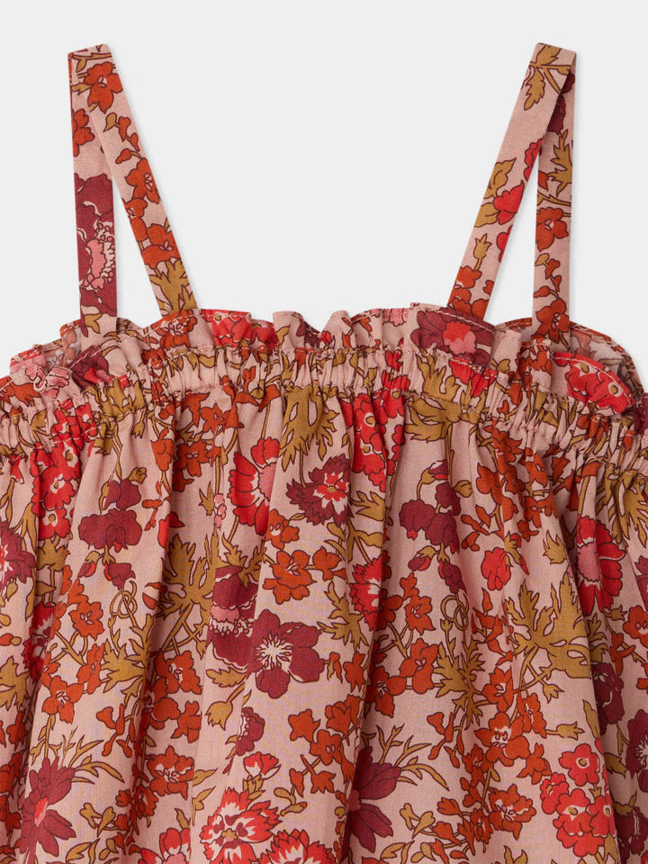 Floral Rose Tank - Fleurs Rose 520 - Posh New York