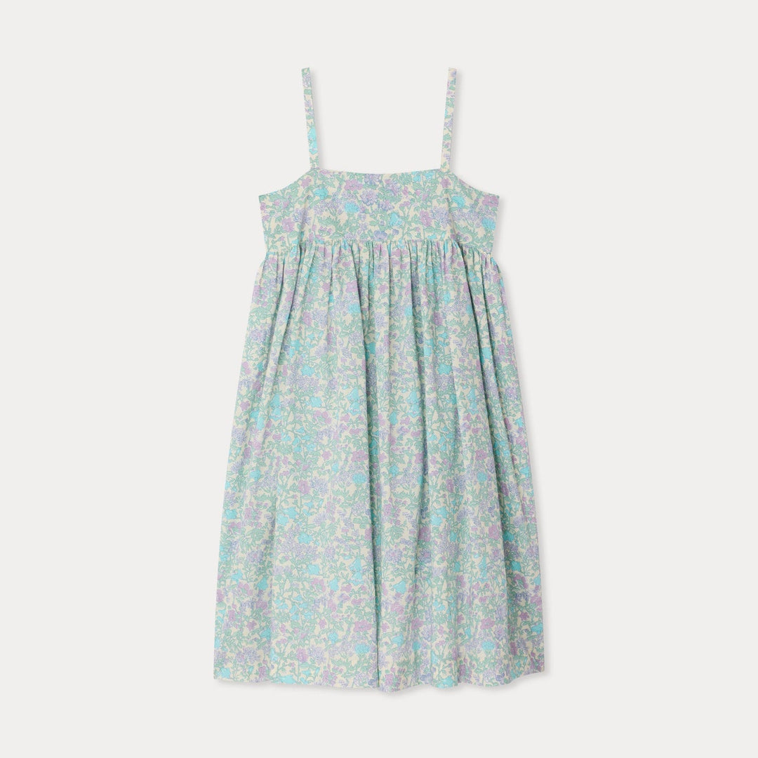 Floral Smock Dress - Parme Clair 556 - Posh New York