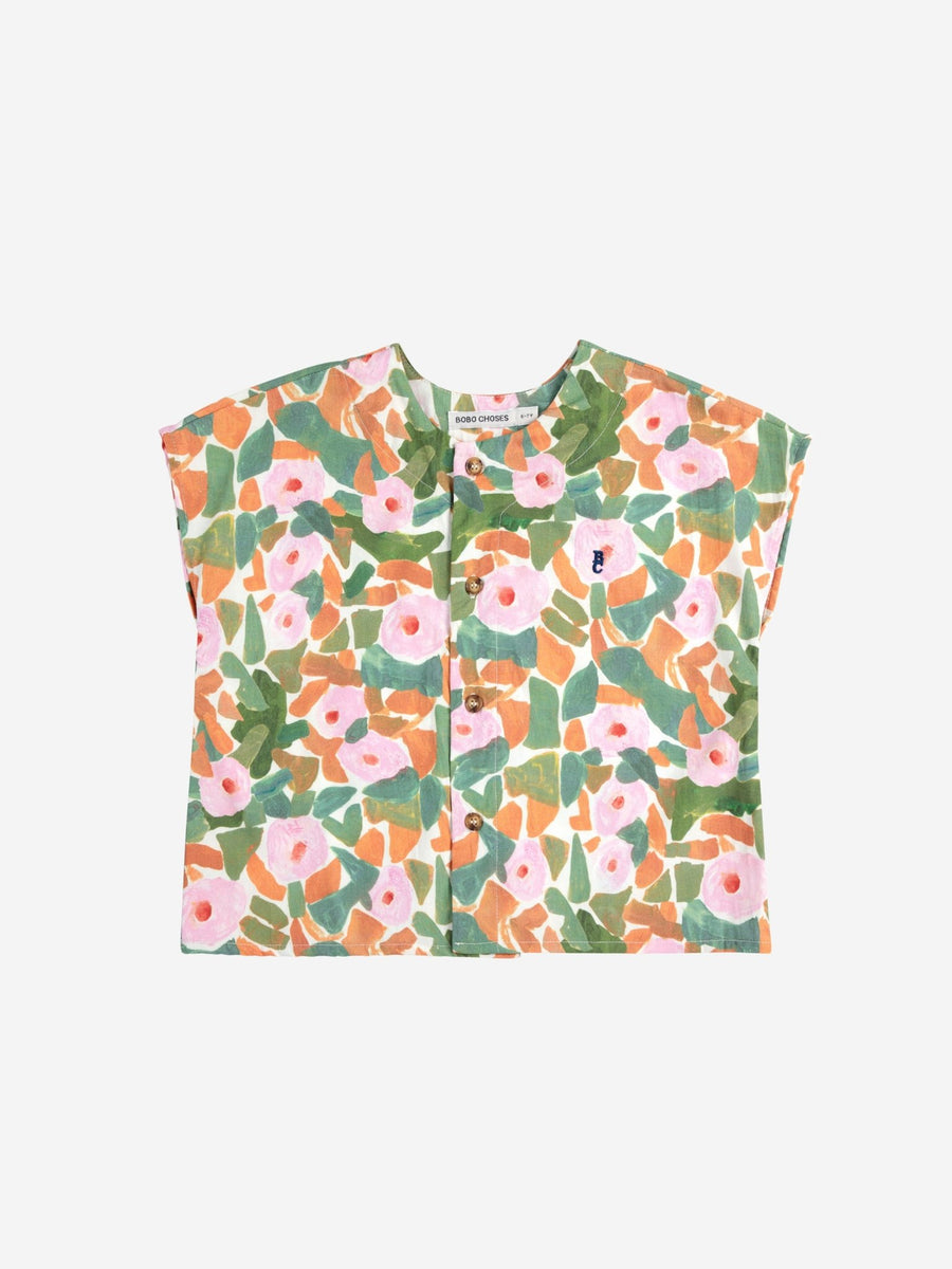 Floral Woven Shirt - Multi - Posh New York