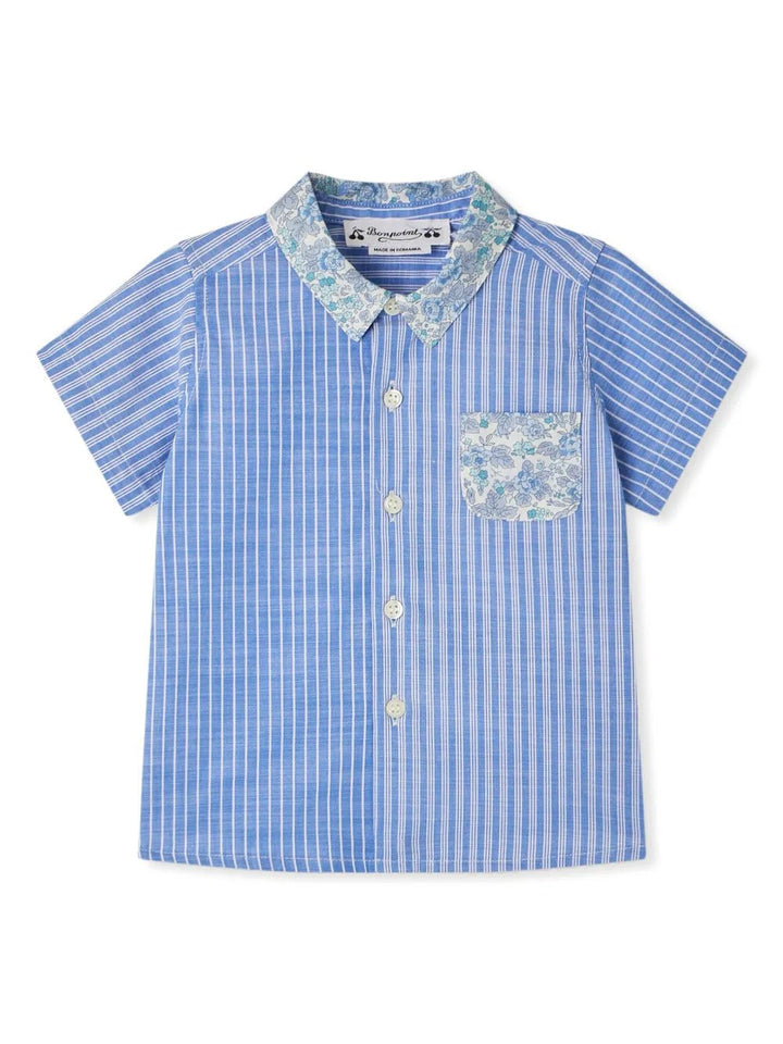 Fredy Shirt - Blue - Posh New York