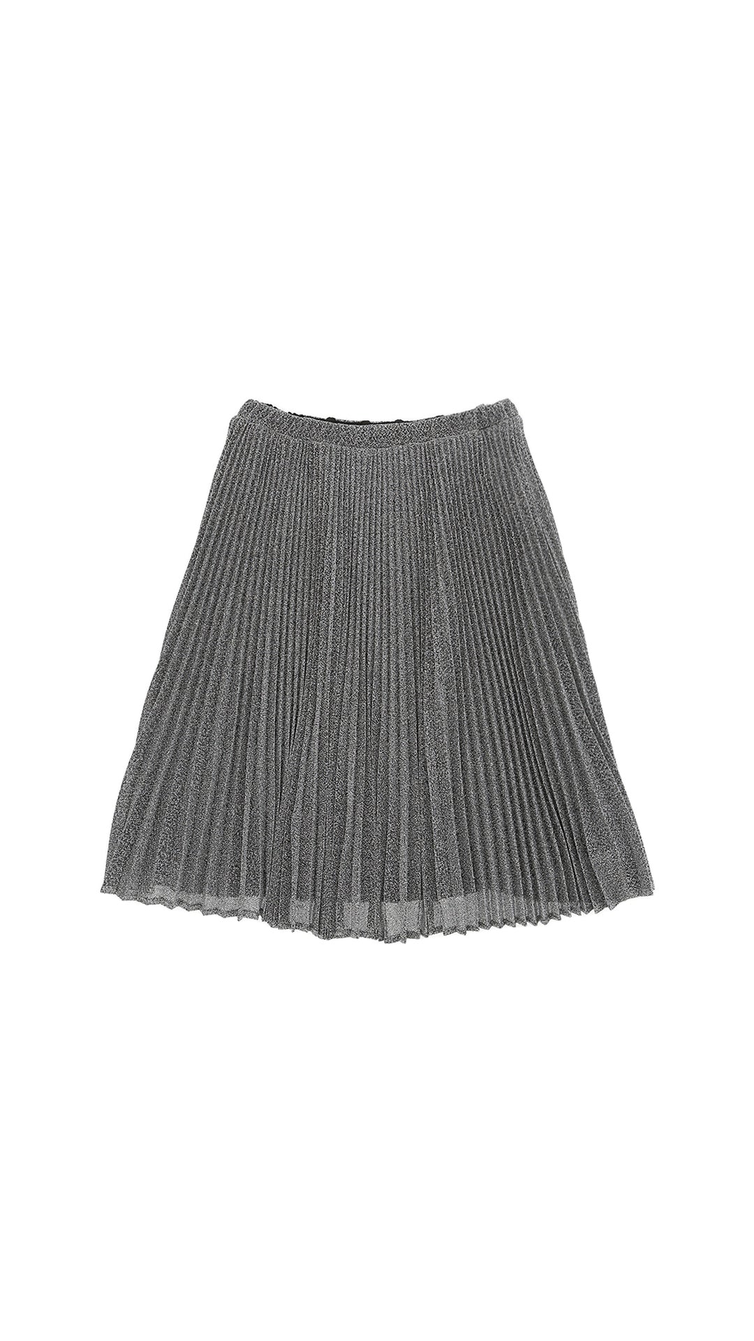 Frill Skirt - Silver - Posh New York