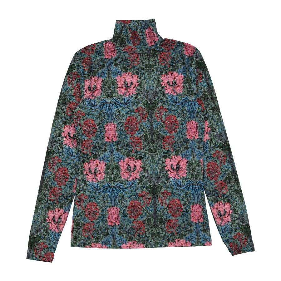 Garden Mockneck Shirt - Multi - Posh New York