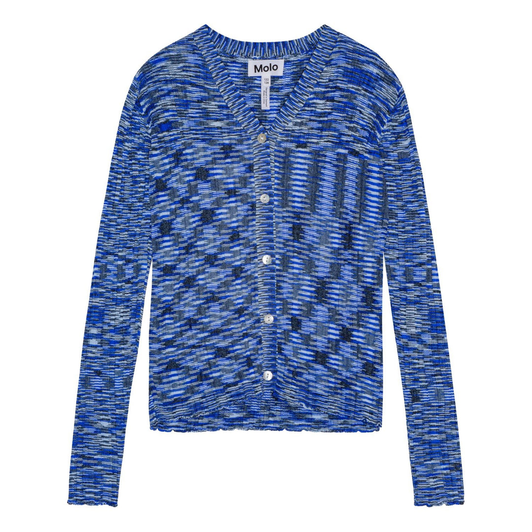 Genie Cardigans - Blue Mouliné - Posh New York