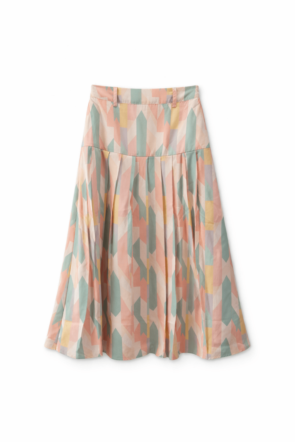 Geometric Print Skirt - Posh New York