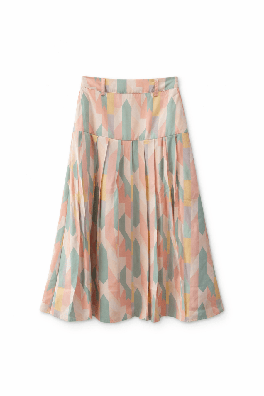 Geometric Print Skirt - Posh New York