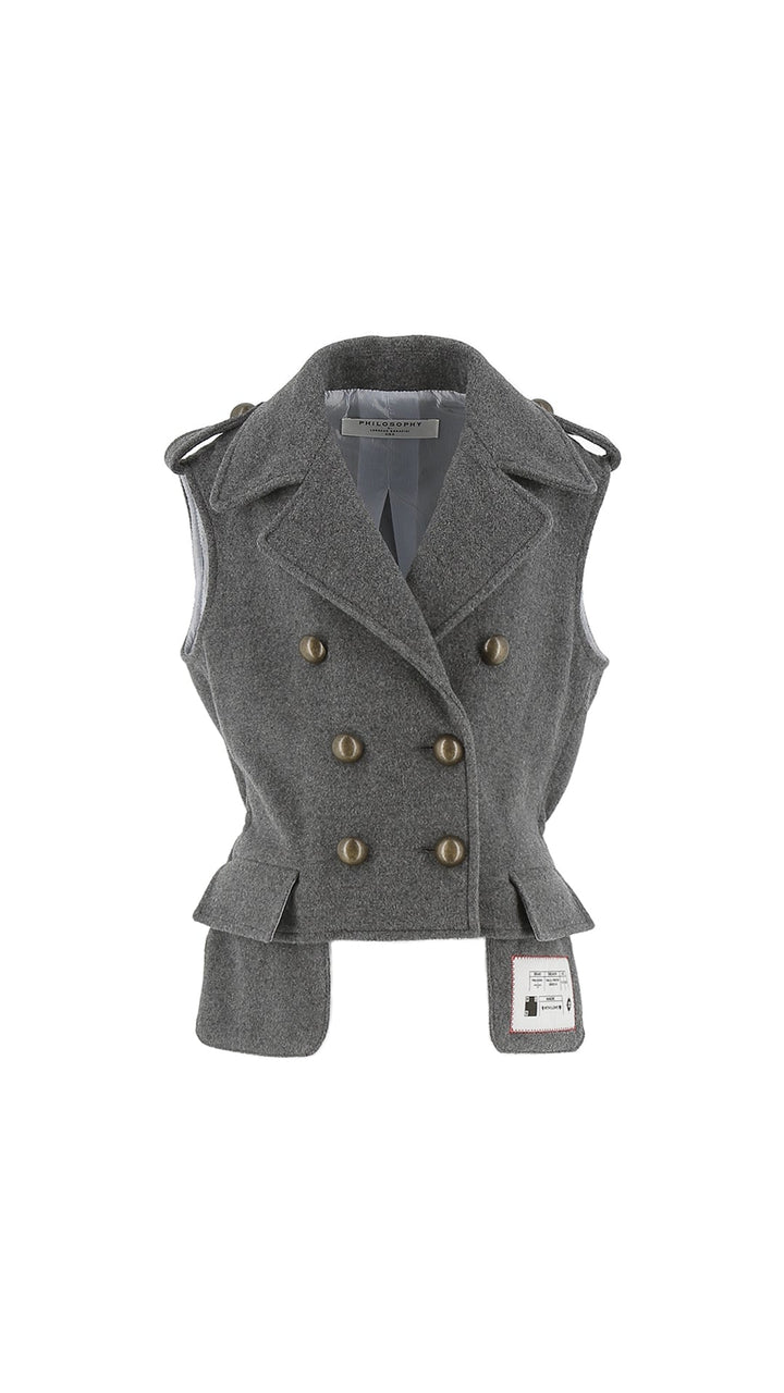 Gilet - Dark Grey - Posh New York