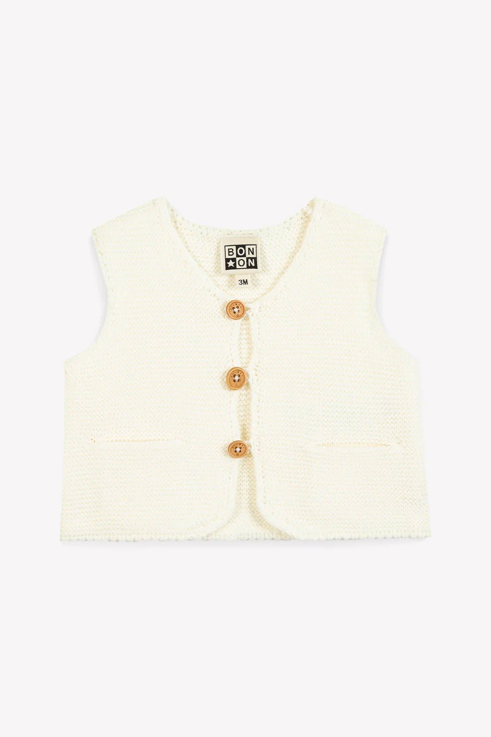 Gilet Leon - Ecru Bonton - Posh New York