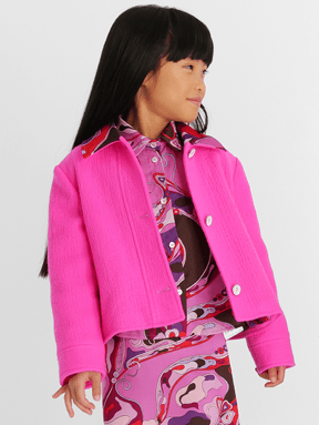 Girl Jacket - Fuschia - Posh New York