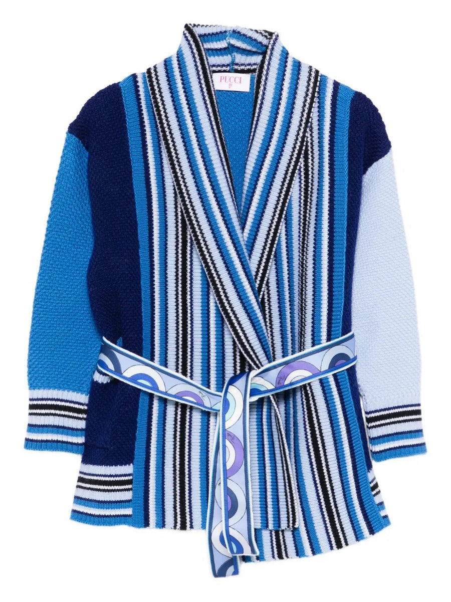 Girl Knit Cardigan - Blue - Posh New York