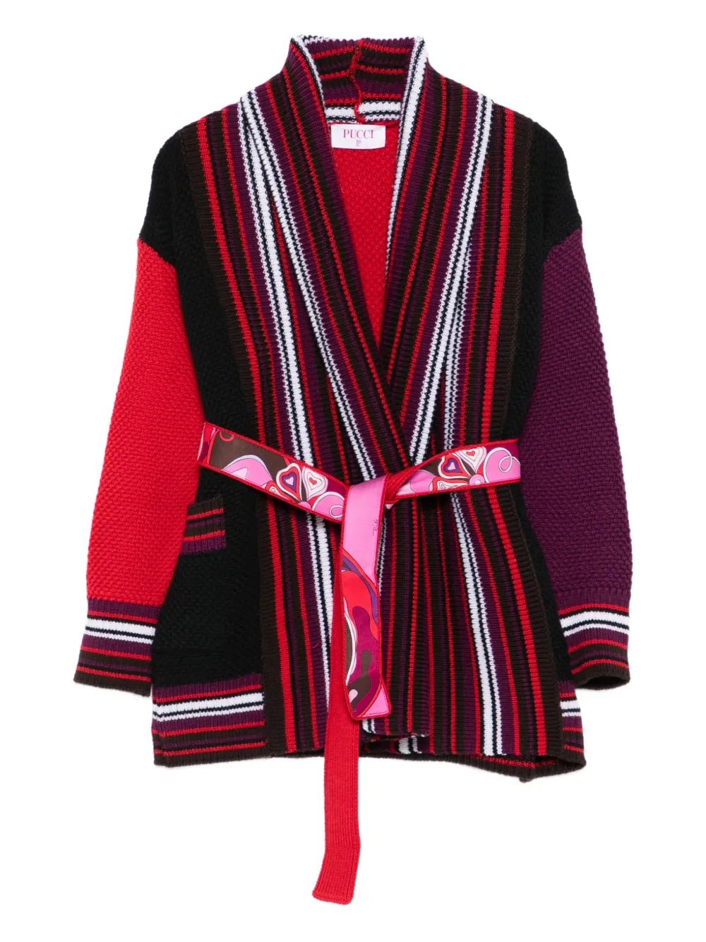 Girl Knit Cardigan - Red - Posh New York
