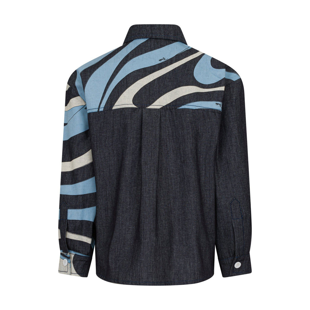 Girl LS Shirt - Navy - Posh New York
