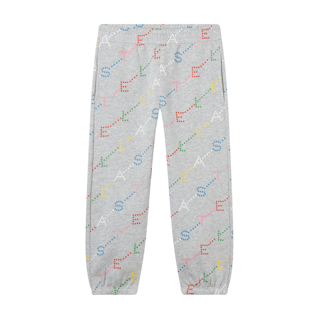 Girl Stella Monogram Joggers - Grey - Posh New York