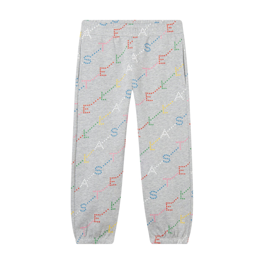 Girl Stella Monogram Joggers - Grey - Posh New York