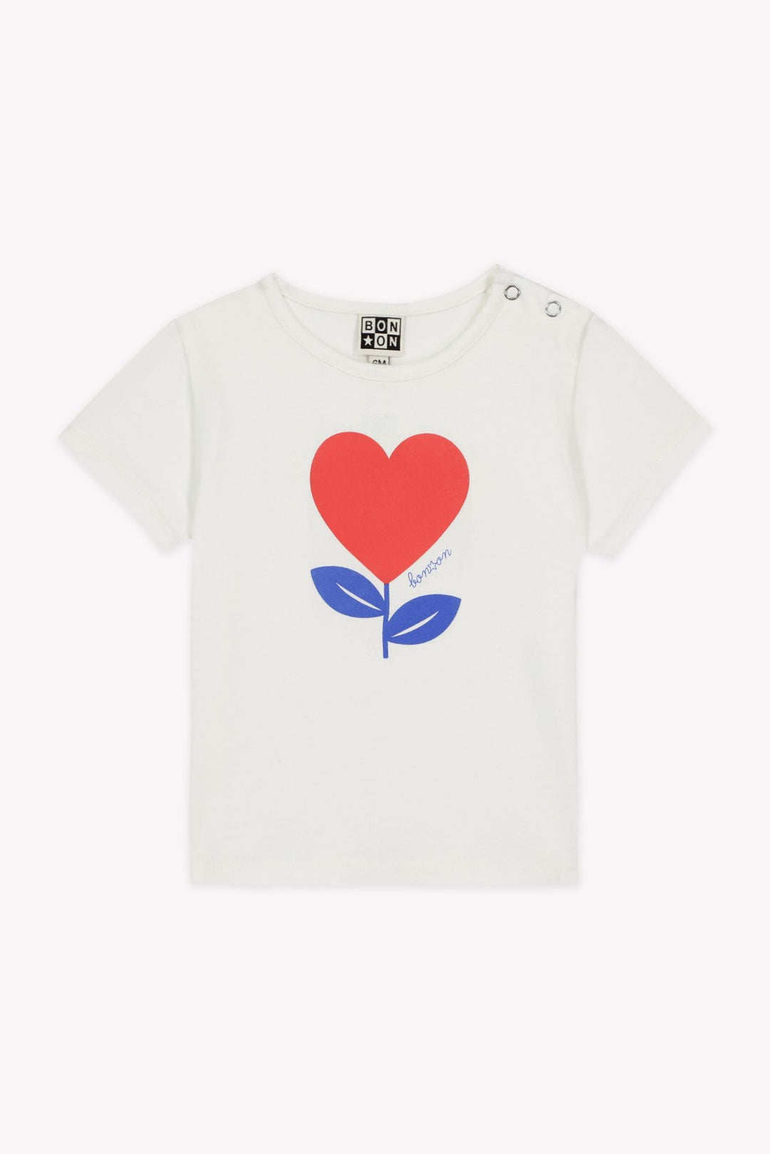 Heart Tee - Ecru - Posh New York